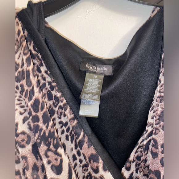 Bisou Bisou Animal Print Dress - Picture 4 of 6